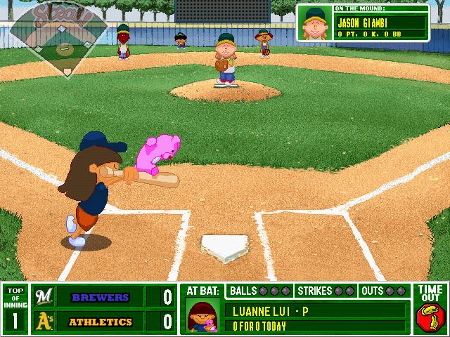 Backyard Baseball 2001 Download 2000 Sports Game
