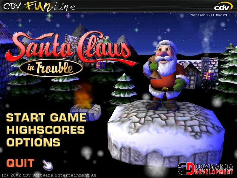 Santa Claus in Trouble Download (2002 Arcade action Game)