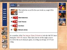 Microsoft Complete NBA Basketball Guide '94-'95 screenshot #19