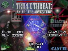 Triple Threat: An Arcade Adventure screenshot #1