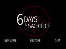 6 Days a Sacrifice screenshot #1