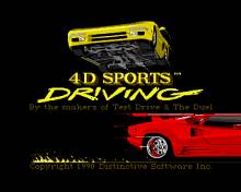 4D Sports Driving screenshot #1