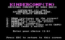 Kindercomp screenshot