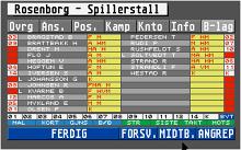 Championship Manager Norge 1995 screenshot #5