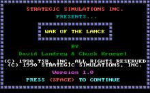 War of the Lance screenshot #2
