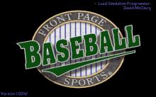 Front Page Sports Baseball Pro screenshot