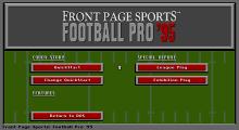 Front Page Sports: Football Pro '95 screenshot #10