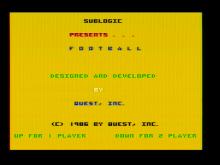 SubLOGIC Football screenshot #5