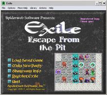 Exile 1: Escape from the Pit screenshot