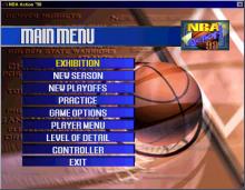 NBA Action '98 screenshot