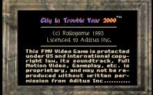C.I.T.Y. 2000 screenshot