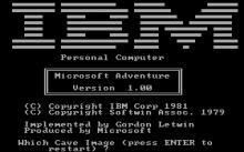 Microsoft Adventure screenshot