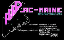 Pac-Maine screenshot #1