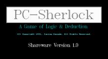 Sherlock: A Game of Logic & Deduction screenshot