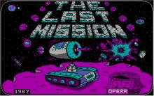 Last Mission, The screenshot