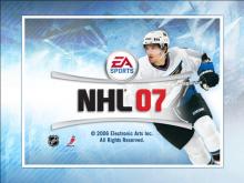 NHL 07 screenshot