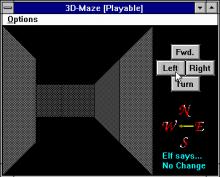 3D Maze screenshot