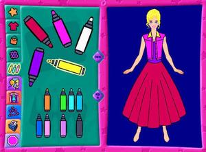 Barbie Fashion Designer Download 1996 Educational Game