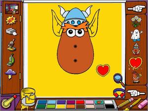 mr potato head online game