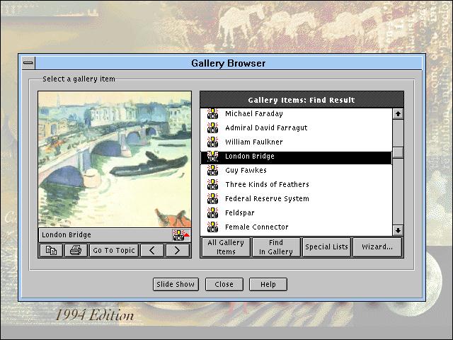 Microsoft Encarta '94 Download (1993 Educational Game)