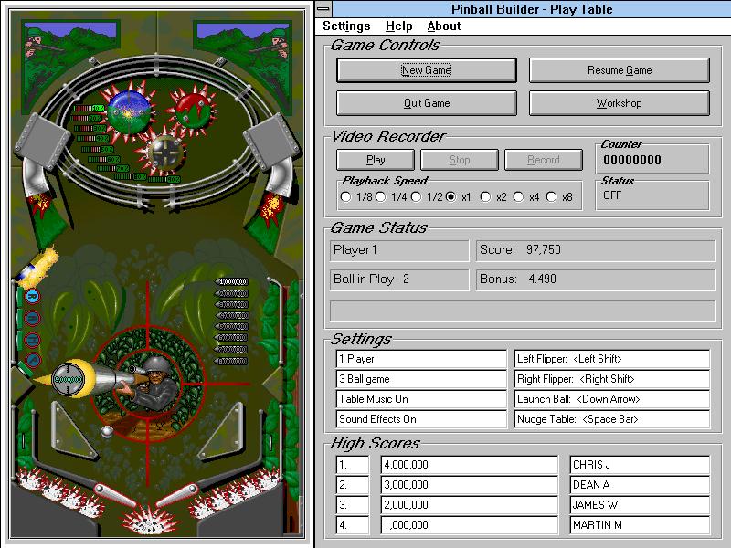 Pinball Builder (PC, 1996) for sale online