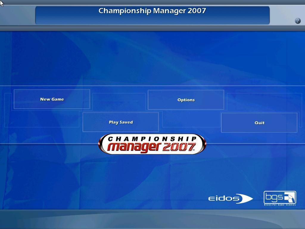 Championship Manager 2007 First Impressions - GameSpot