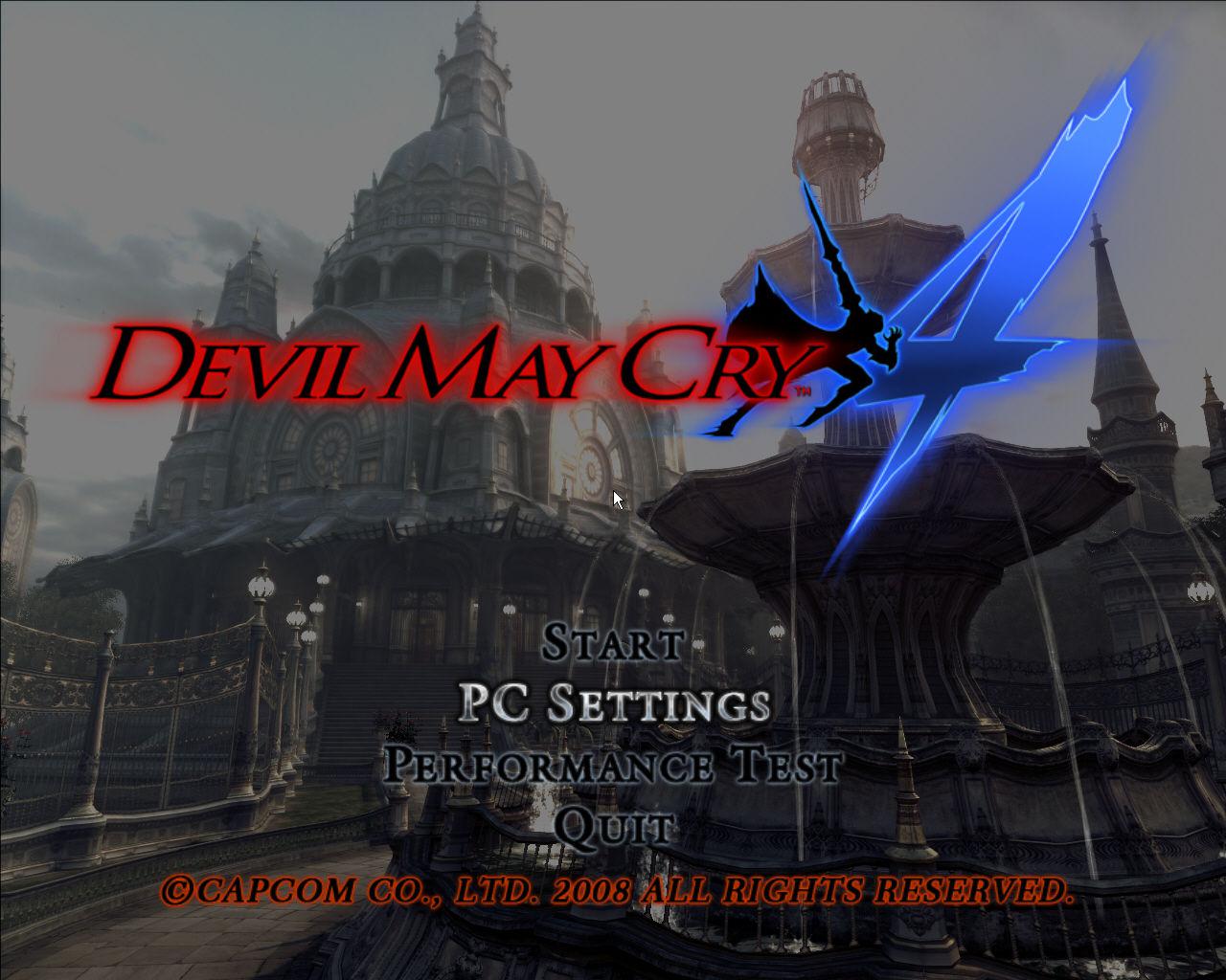 Devil May Cry 4 system requirements