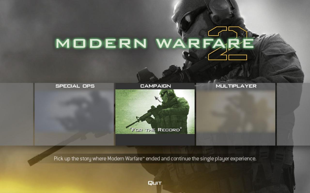 Activision Call Of Duty Modern Warfare 2 Bilingual (WinXP)(2009)(Eng Fre) :  Free Download, Borrow, and Streaming : Internet Archive