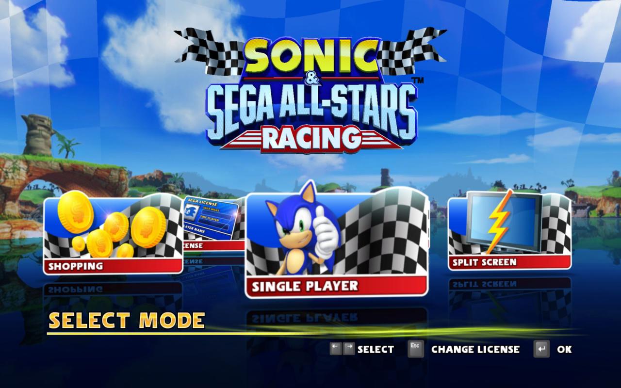 sonic and sega all stars racing all characters