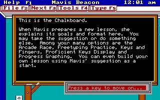 Screenshot of Mavis Beacon Teaches Typing: Version 8 (Windows