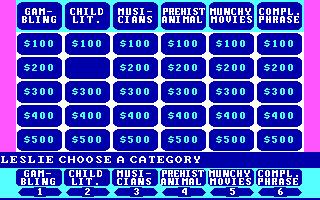 Jeopardy! 3rd Edition Download (1989 Puzzle Game)