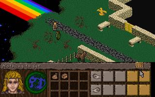 Gods gameplay (PC Game, 1991) 