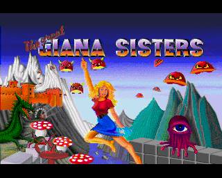 giana sisters amiga rom 1988 game screenshots uploaded se