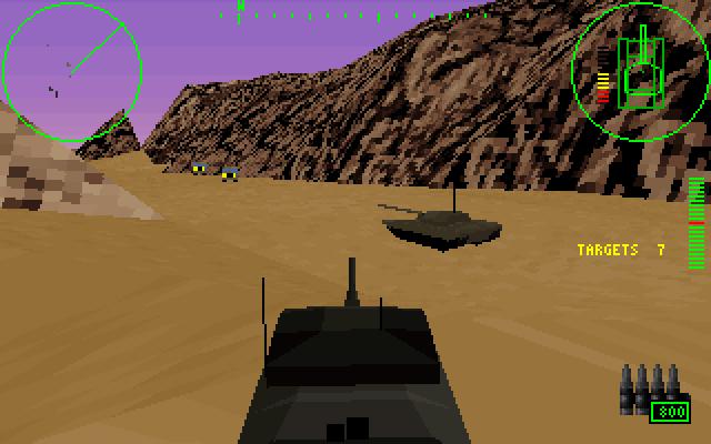 tank wars dos games