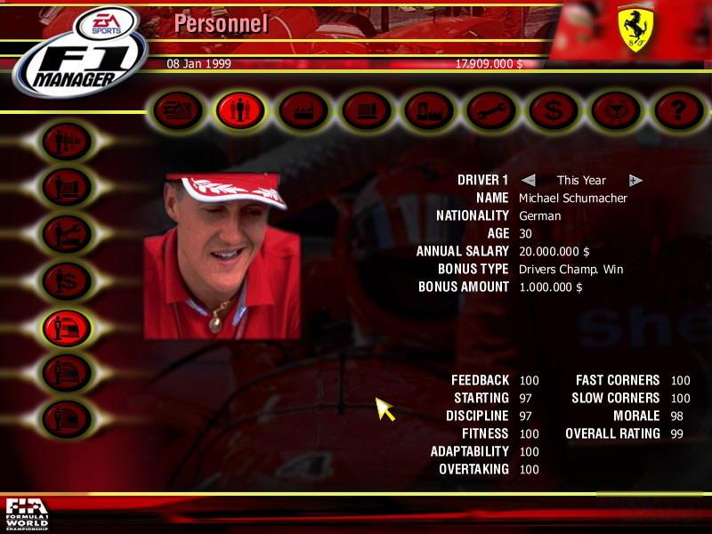 f1 manager 2001 pc