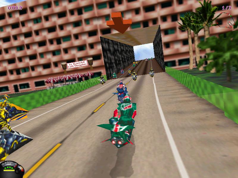 Preços baixos em Jogos de videogame de corrida Jet Moto 1997