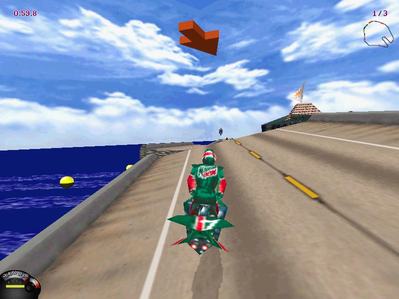 Preços baixos em Jogos de videogame de corrida Jet Moto 1997