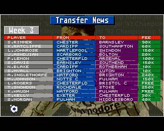 Championship Manager 93/94 - Old Games Download