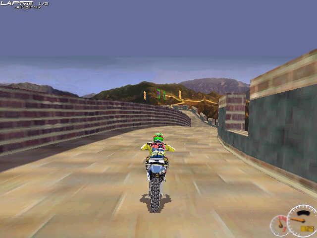 Moto Racer (1997) - PC Gameplay / Win 10 