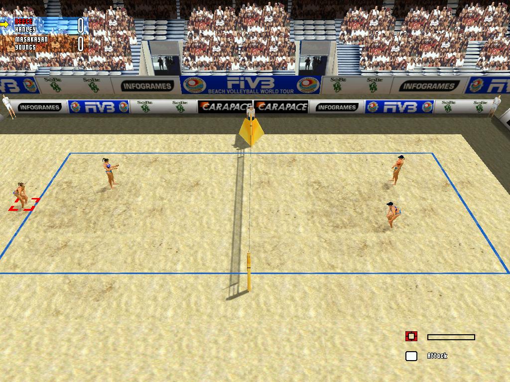Power Spike Pro Beach Volleyball Download (2001 Sports Game)