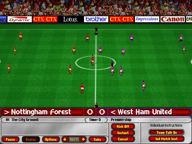 Ultimate Soccer Manager 98-99 Download (1999 Sports Game)