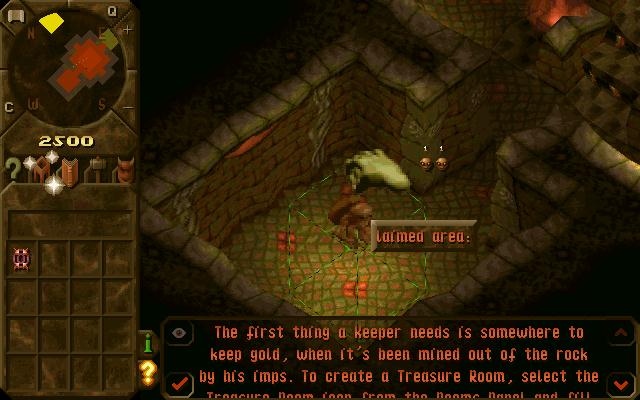 dungeon keeper gold