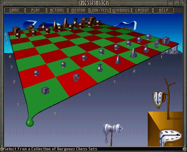 VINTAGE THE CHESSMASTER 3000 SOFTWARE for PC WINDOWS 3.0 - Used