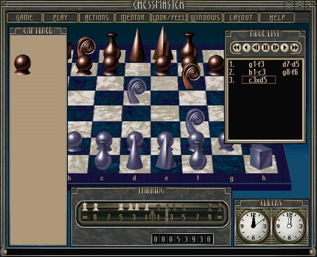 CHESSMASTER 4000 TURBO PC BIGBOX - Have you played a classic today?