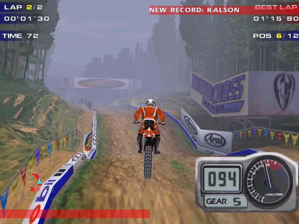 Moto Racer (1997) - PC Gameplay / Win 10 