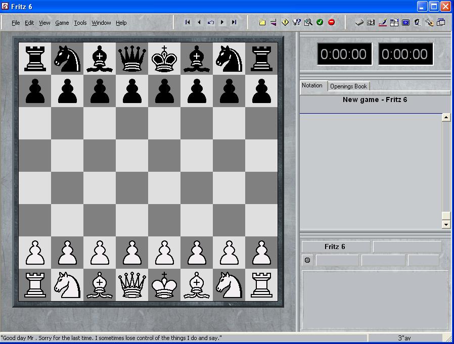 FRITZ 6 + PLAY CHESS ONLINE CHESSBASE PC USATO PAL ITALIANO FR1