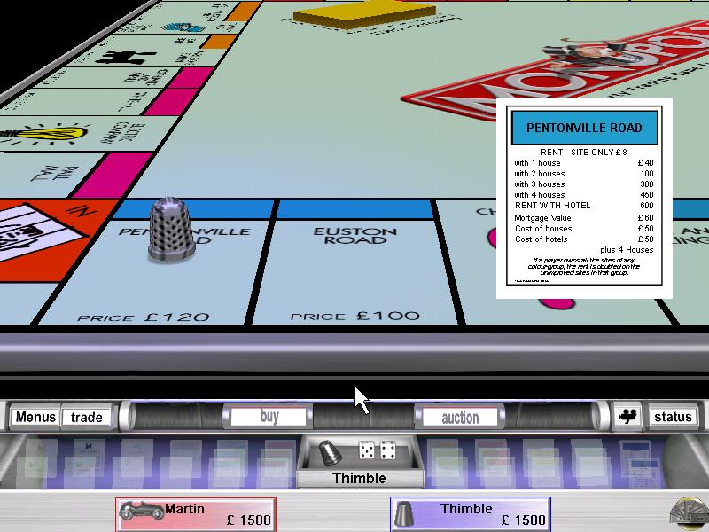 MONOPOLY PC 1999 HASBRO +1Clk Windows 11 10 8 7 Vista XP Install