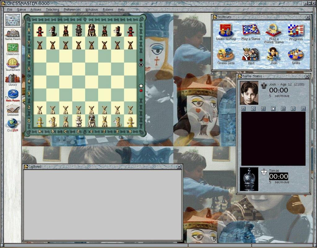 Master Chess 8000 Multi Chess Engine Interface