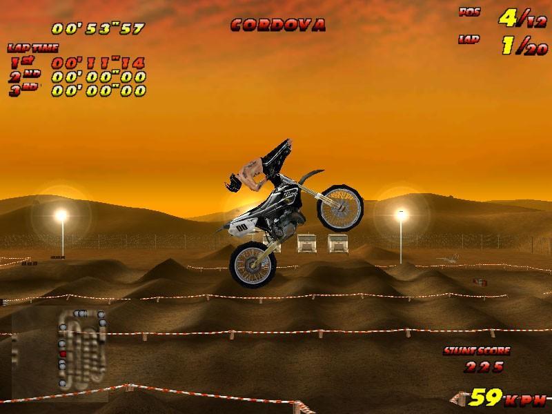 Motocross Mania (PS1 Gameplay) 