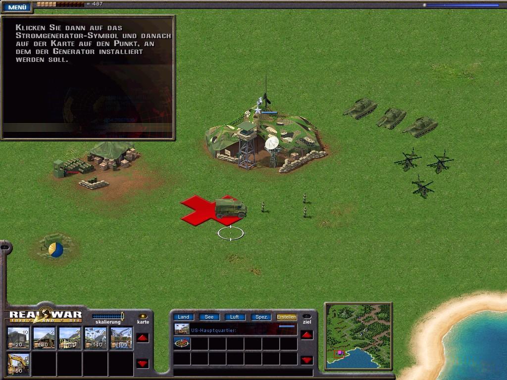 real war computer game